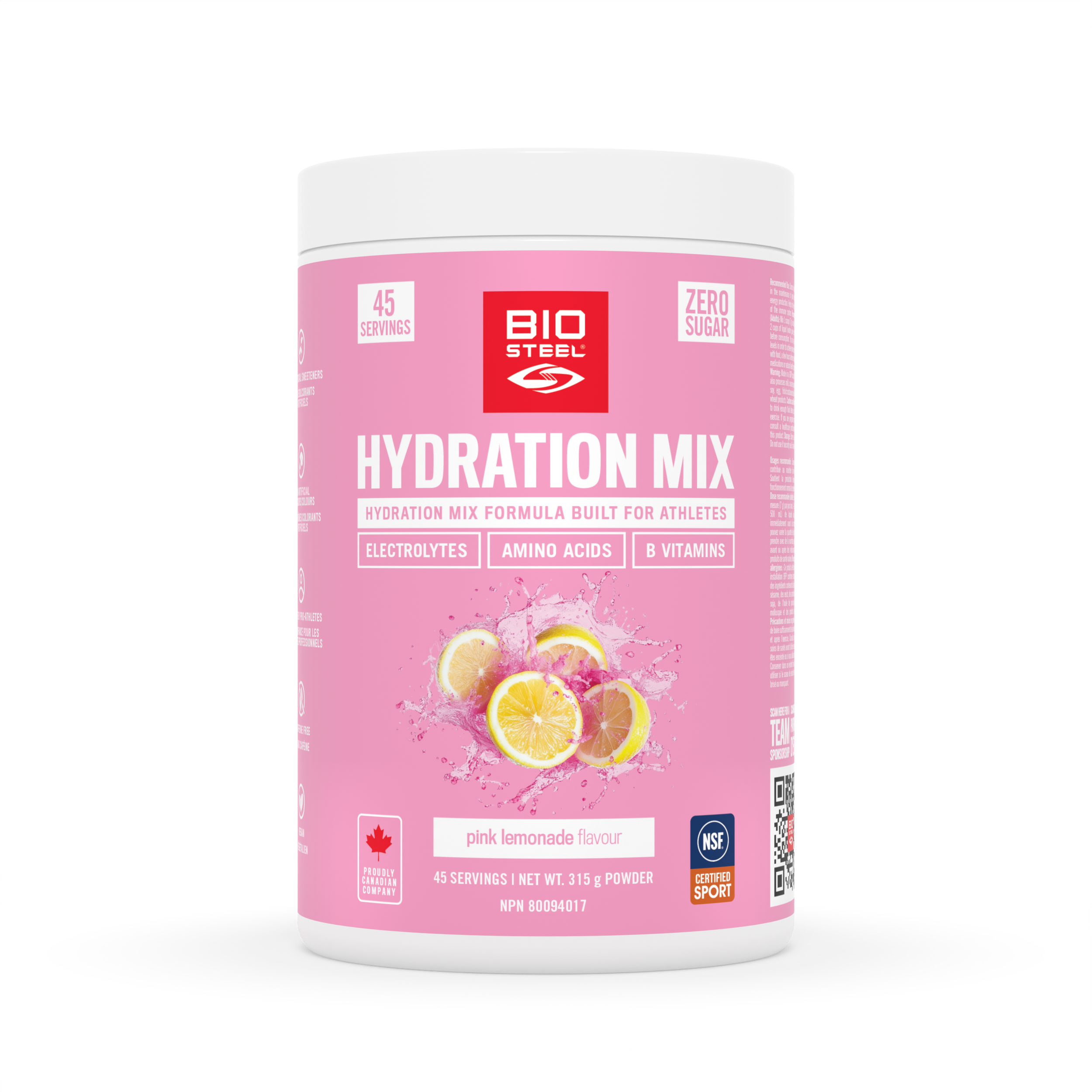 HYDRATION MIX / Pink Lemonade - 45 Servings