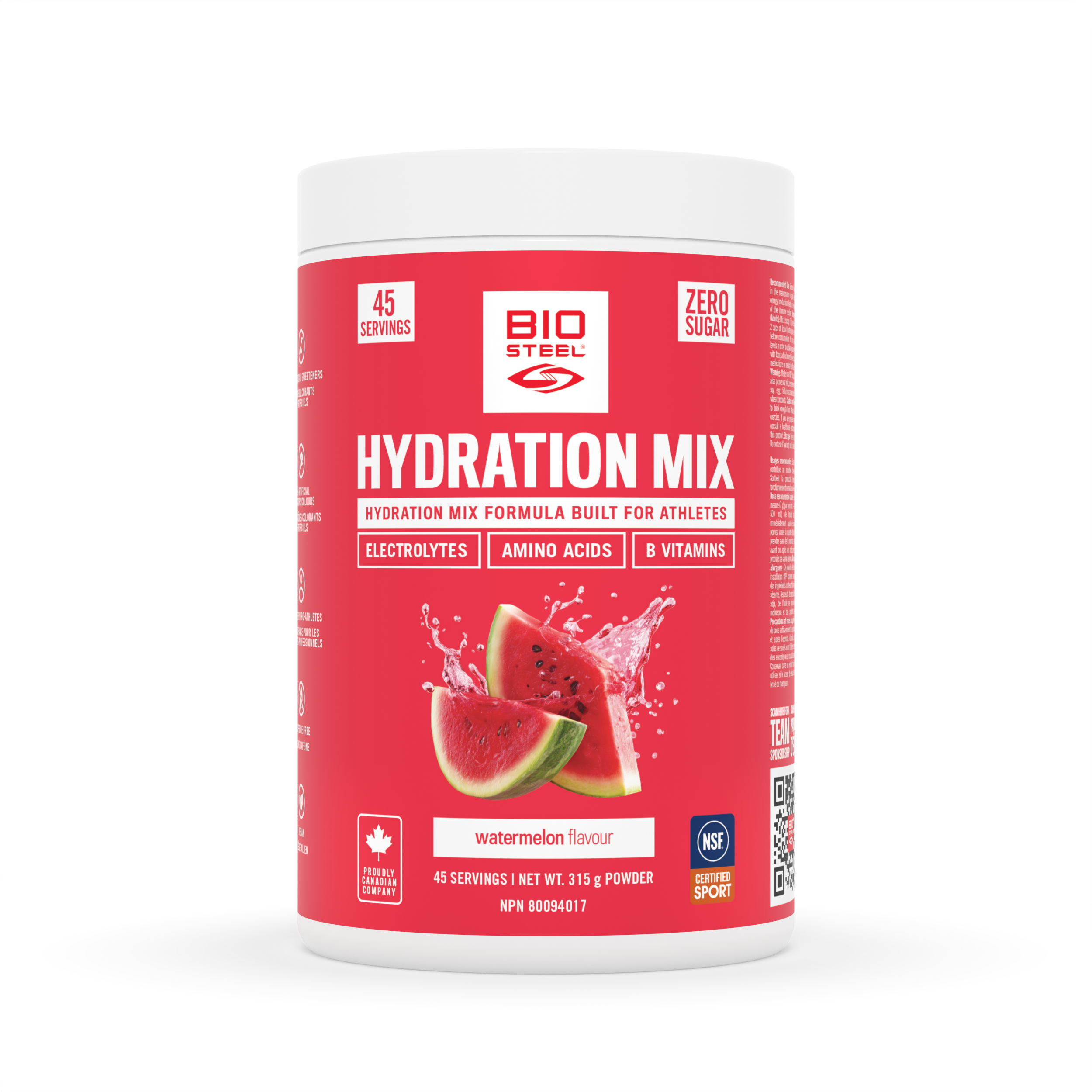 HYDRATION MIX / Watermelon - 45 Servings – BioSteel