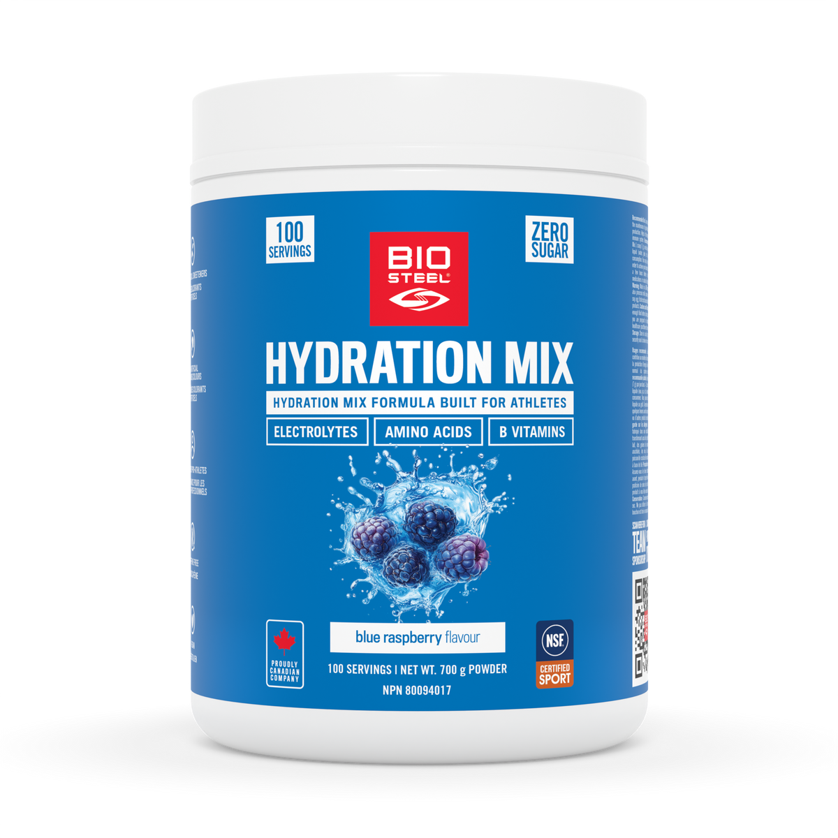 MÉLANGE HYDRATANT / Framboise Bleue - 100 Portions