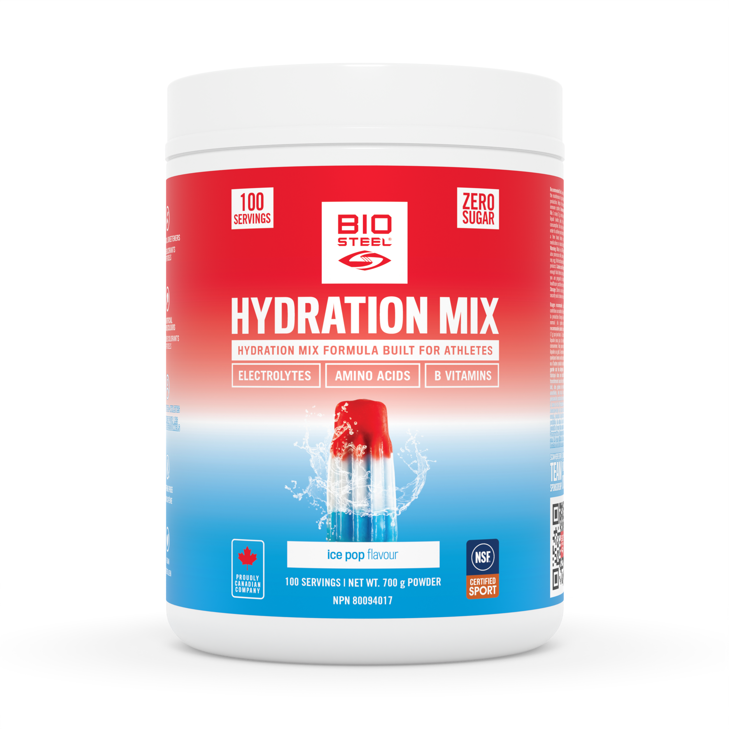 HYDRATION MIX / Ice Pop - 100 Servings