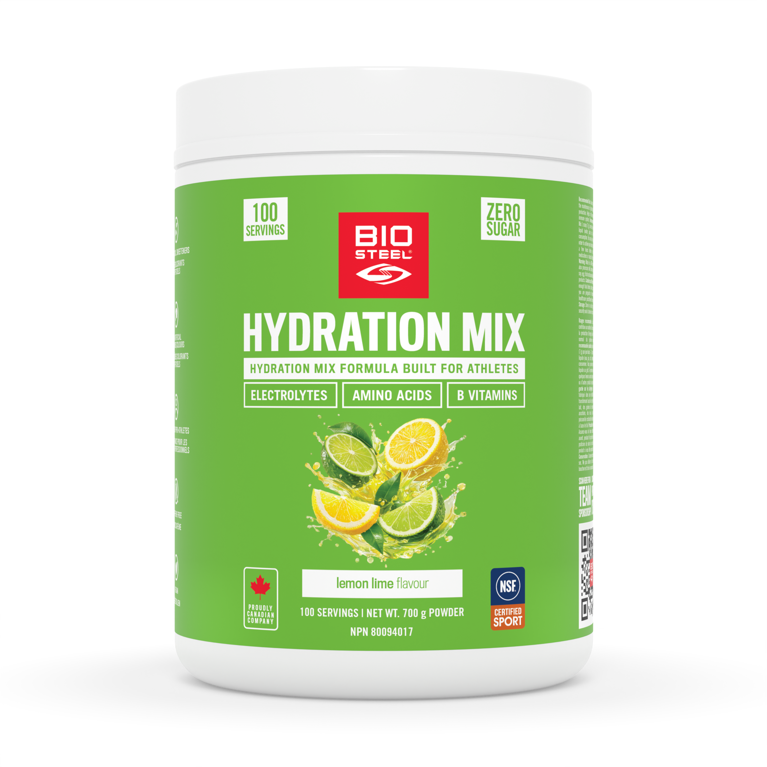 MÉLANGE HYDRATANT / Citron vert - 100 portions