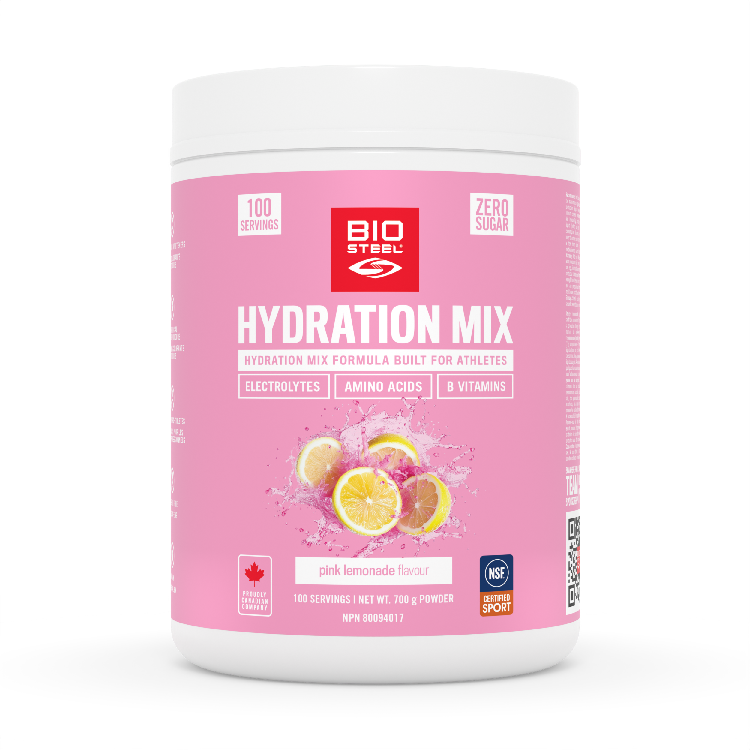 HYDRATION MIX / Pink Lemonade - 100 Servings