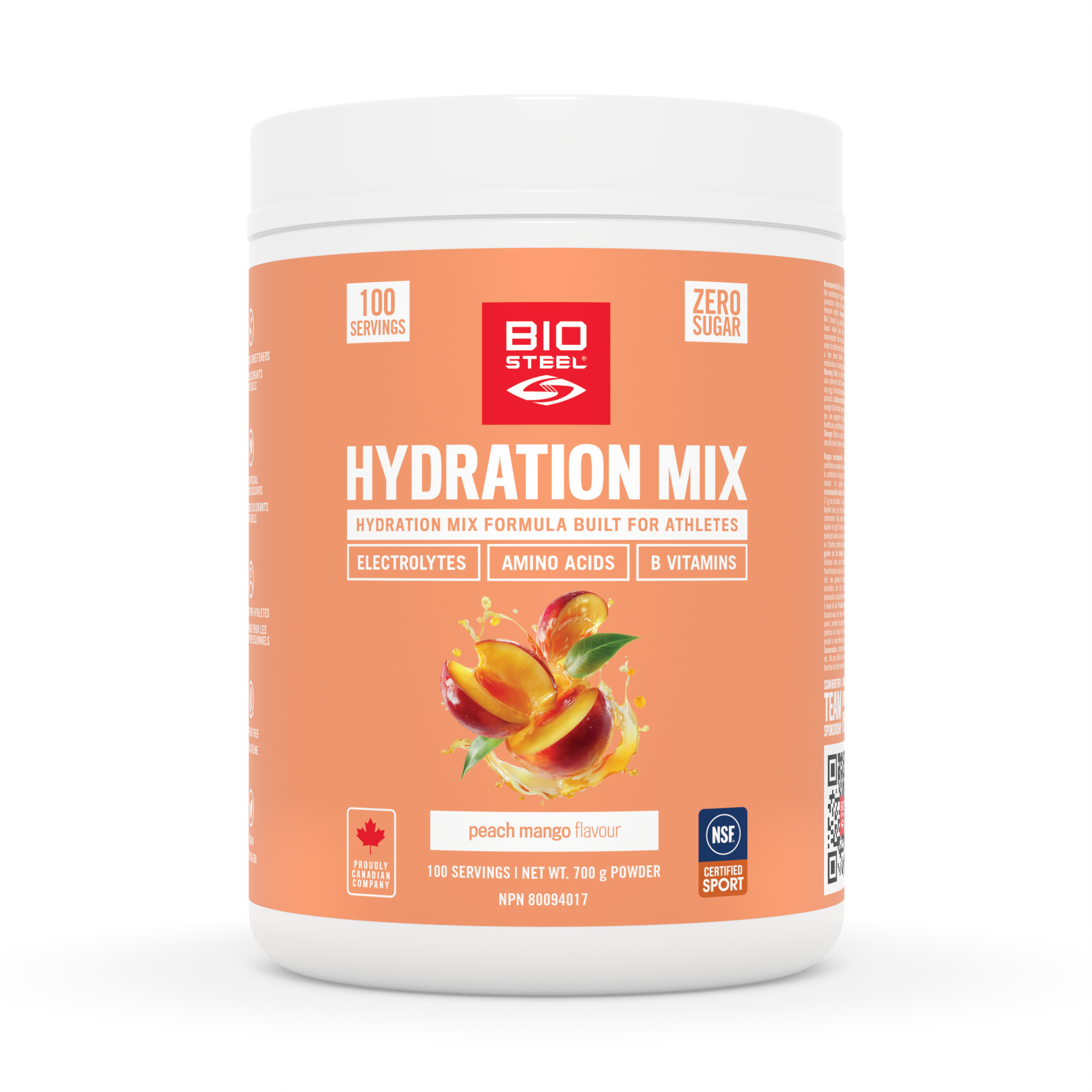 HYDRATION MIX / Peach Mango - 100 Servings