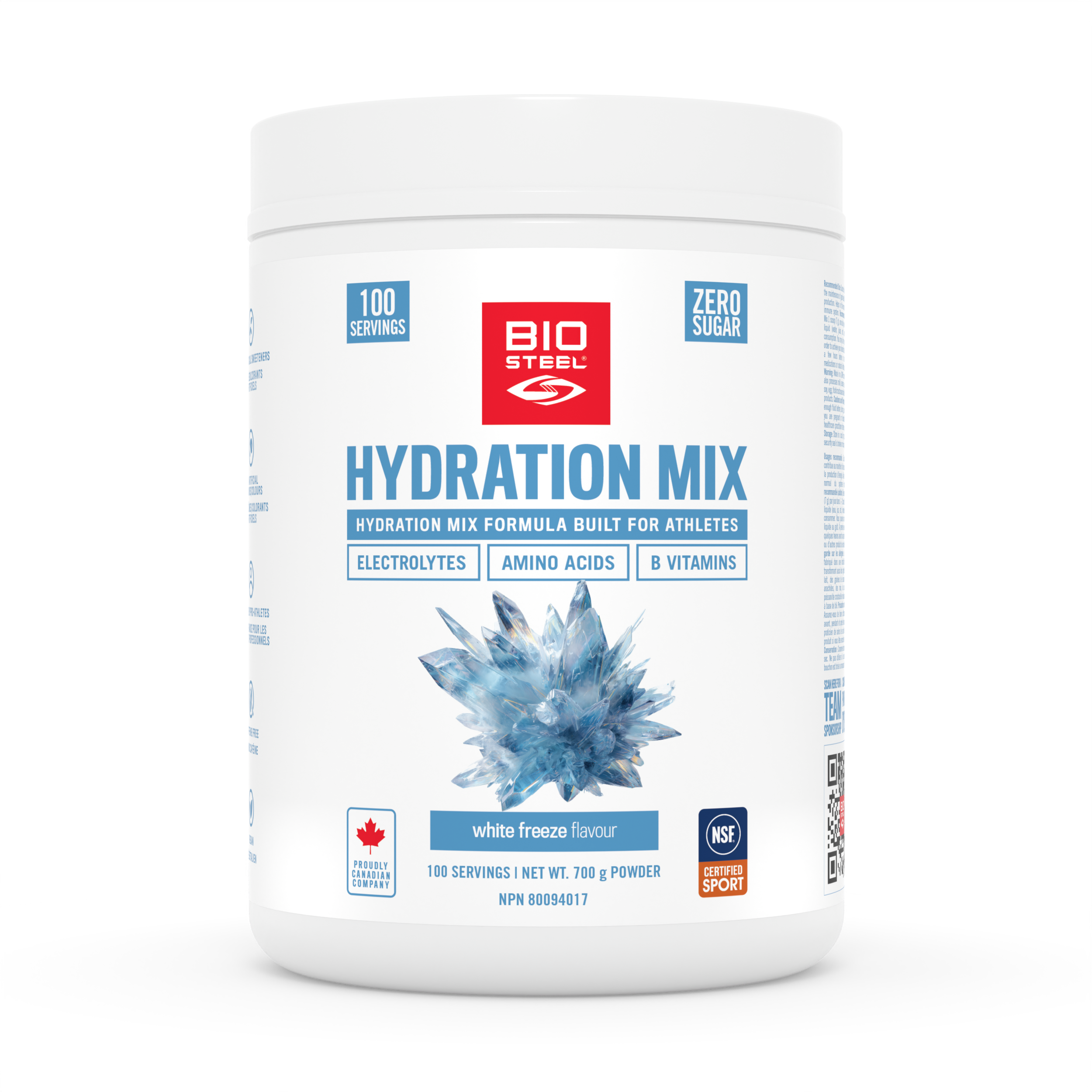 HYDRATION MIX / White Freeze - 100 Servings