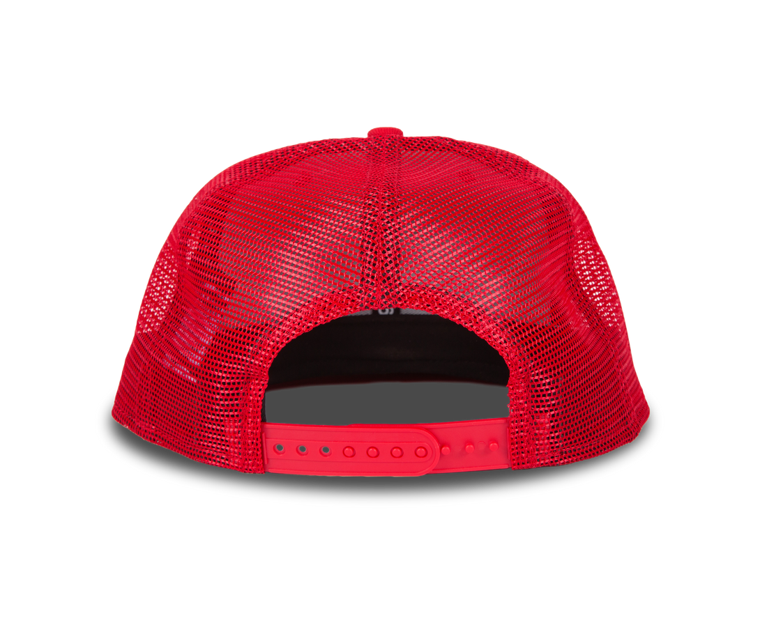 BioSteel New Era Youth Red Mesh Snapback