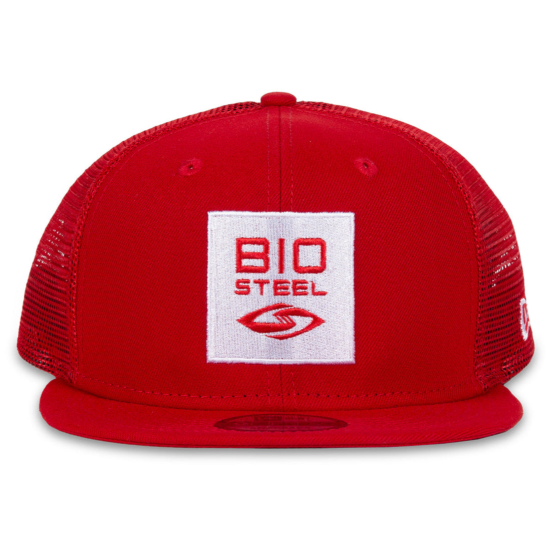 BioSteel New Era Adult Red Mesh Snapback