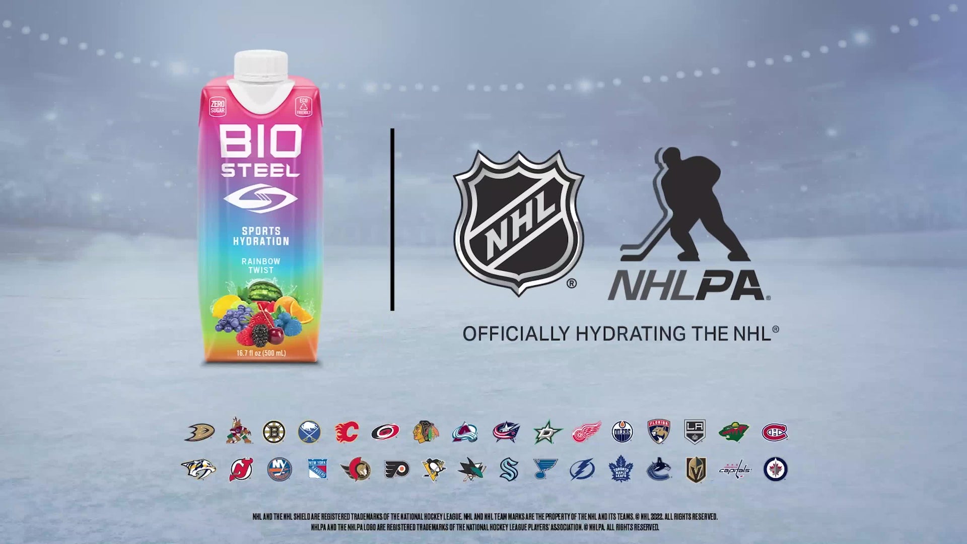 BioSteel Named Official Hydration Parter Of NHL, NHLPA