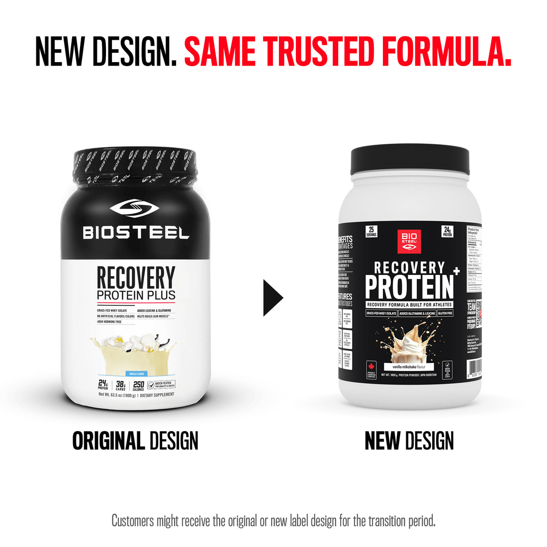 Recovery Protein Plus / Vanilla - 25 Servings – BioSteel