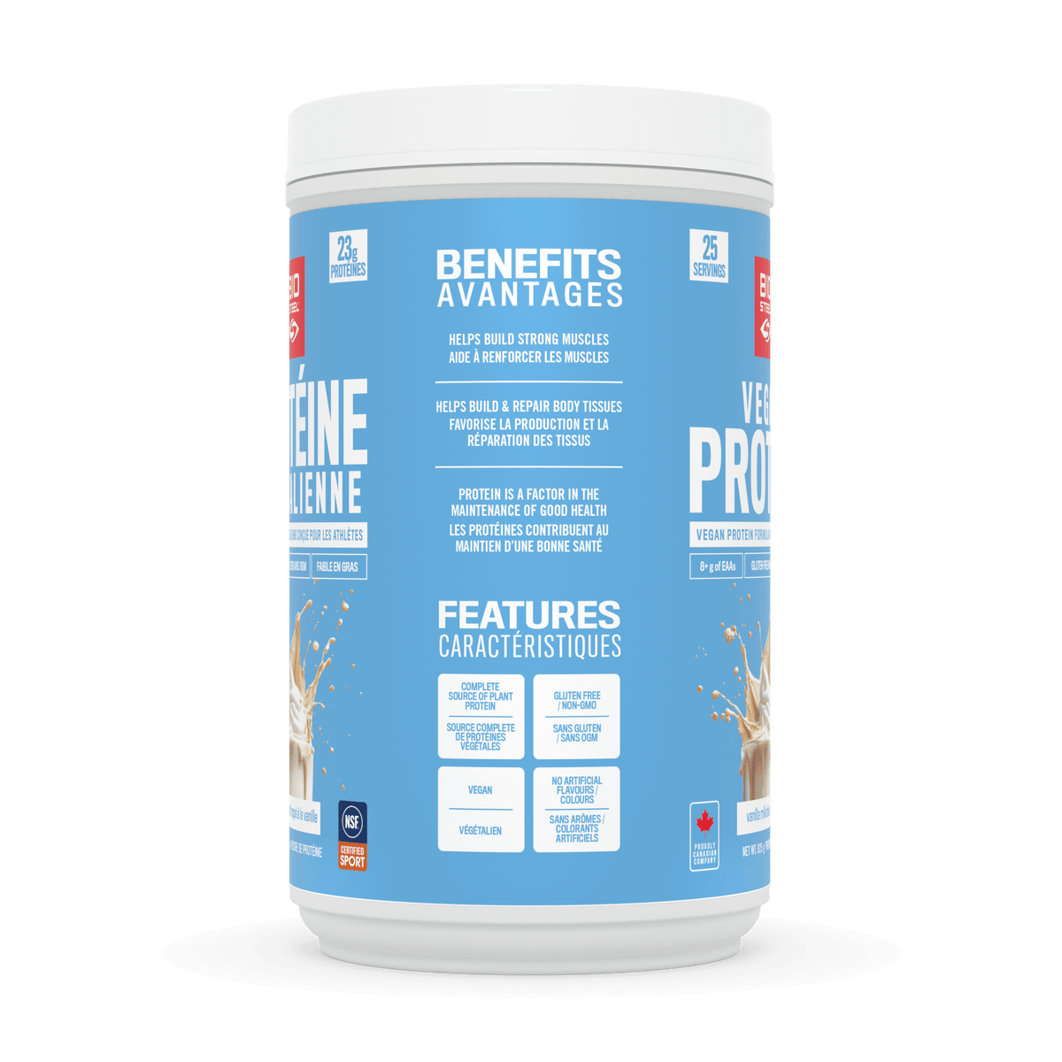 PLANT-BASED PROTEIN / Vanilla Milkshake - 25 Servings