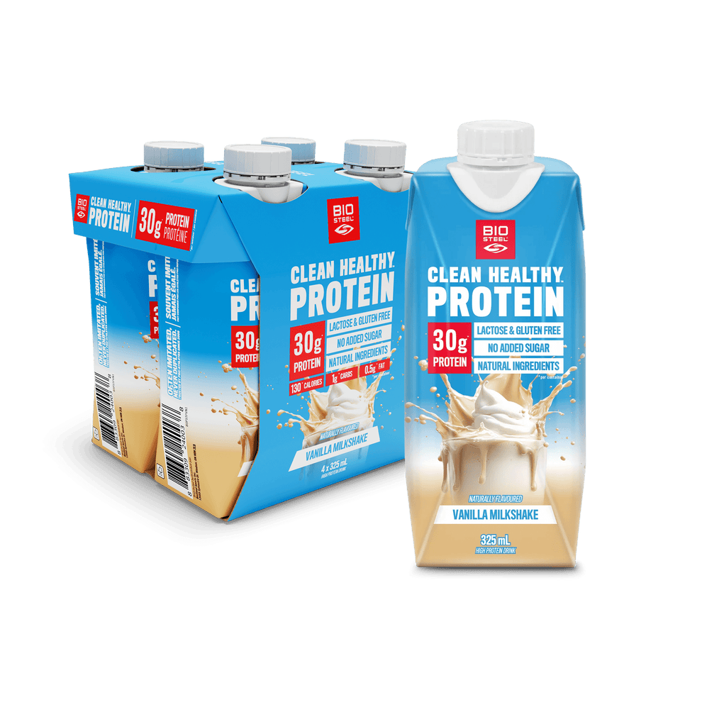 PROTEIN DRINK / Vanilla Milkshake - 4 Pack – BioSteel