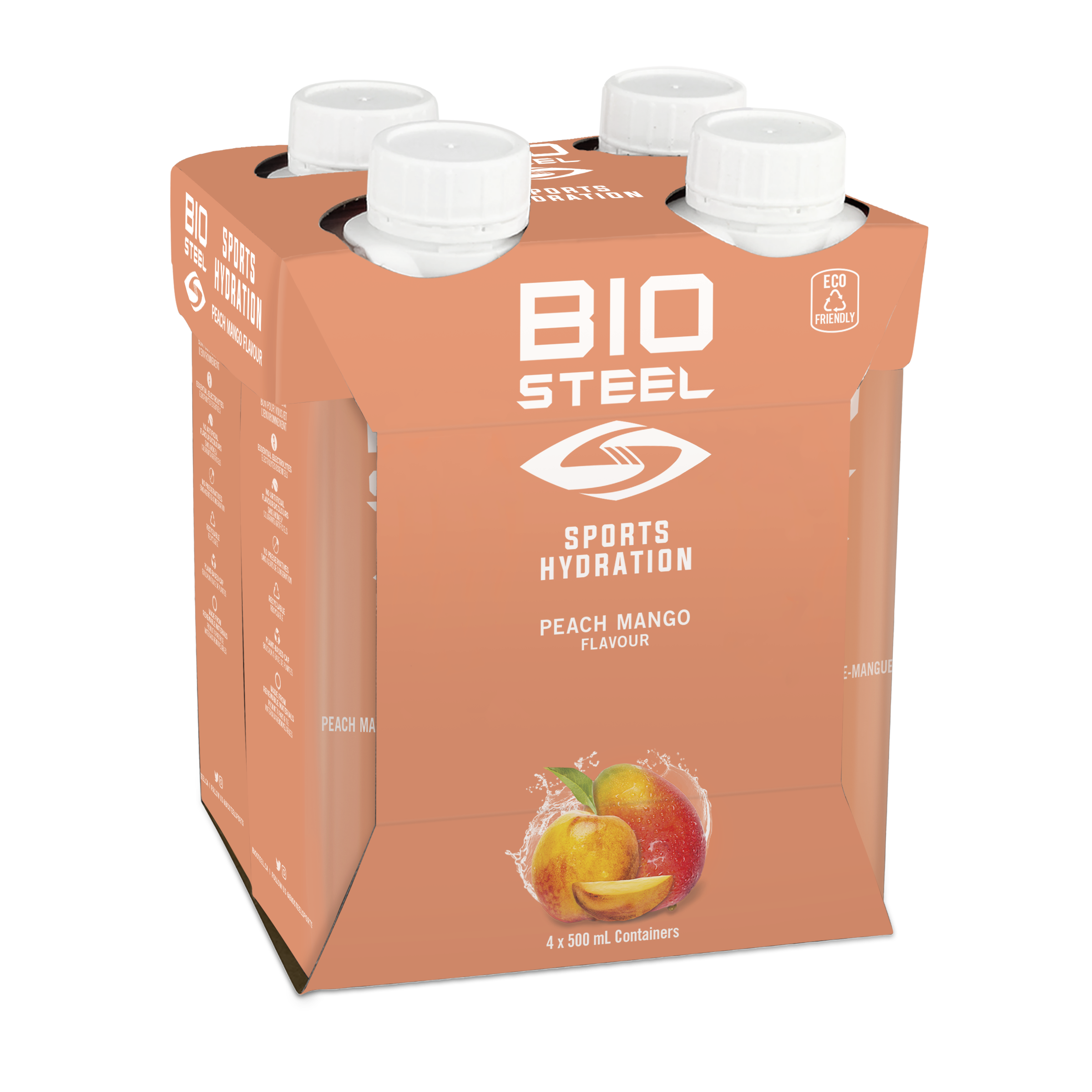 BOISSON SPORTIVE / Pêche Mangue - Pack de 4