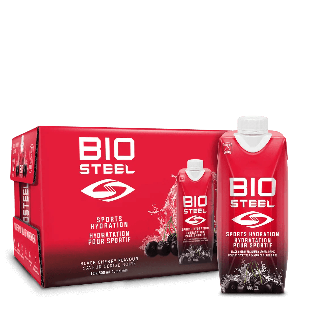 Biosteel Box Sports Drink / Black Cherry - 12 Pack – BioSteel