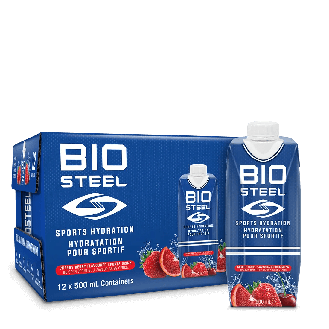 Biosteel Box Sports Drink / Cherry Berry - 12 Pack – BioSteel
