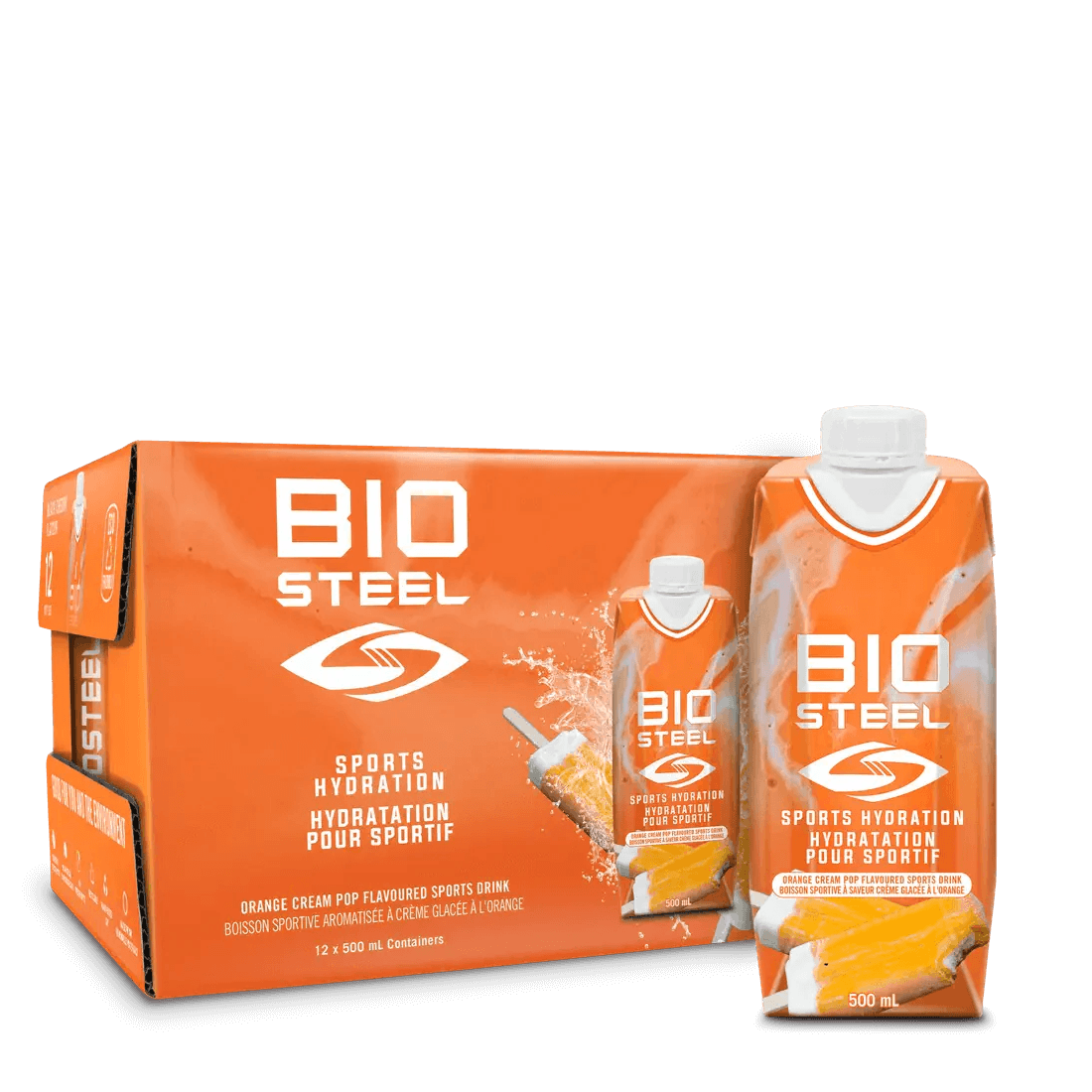 Biosteel Box Sports Drink / Orange Cream Pop - 12 Pack – BioSteel