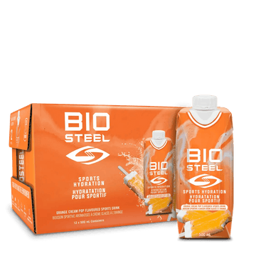 Boisson sportive / Crème glacée à l'orange - Paquet de 12