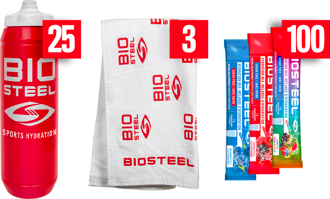 BIOSTEEL - Team Sponsorship Starter Kit