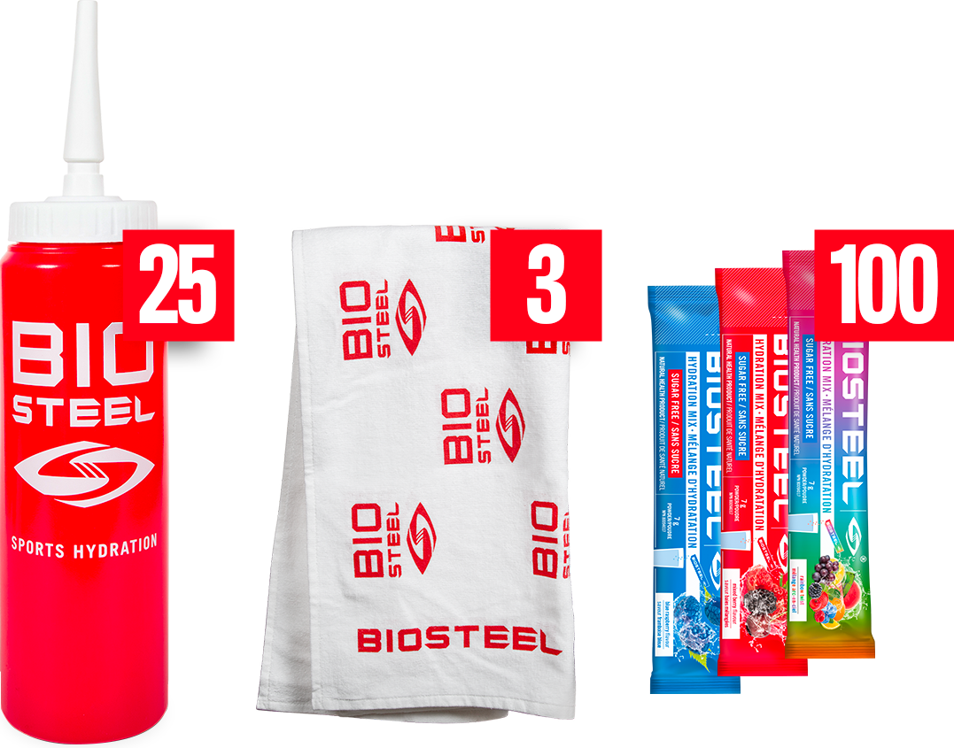 BIOSTEEL - Team Sponsorship Starter Kit