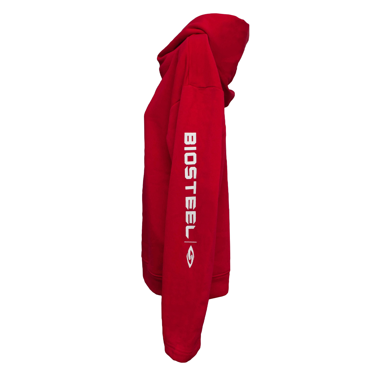 Sweat à capuche BioSteel rouge - Femme
